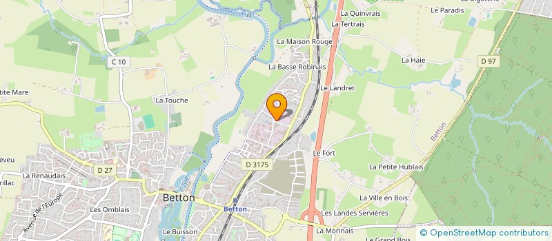 localisation de l'entreprise ARZIGEL  BETTON