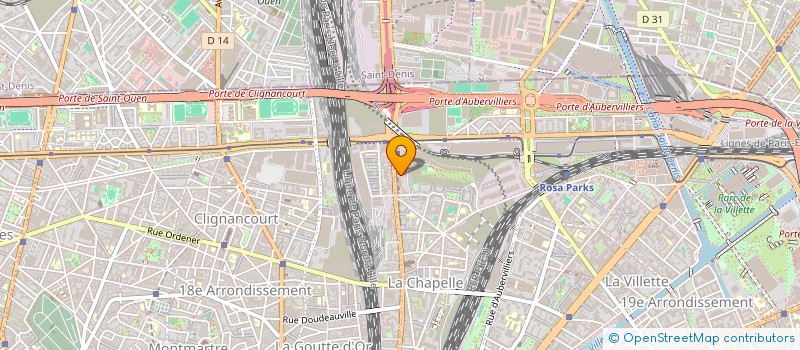 localisation de l'entreprise ARZINC  PARIS