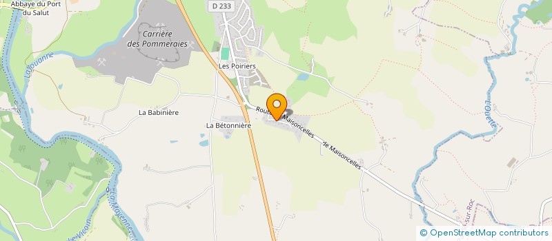 localisation de l'entreprise ARZO  ENTRAMMES