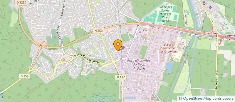 localisation de l'entreprise ARZOYA  LA TESTE DE BUCH