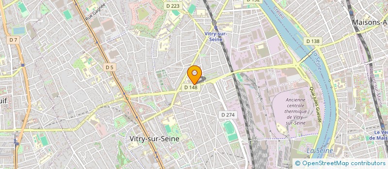 localisation de l'entreprise AS.03  VITRY-SUR-SEINE