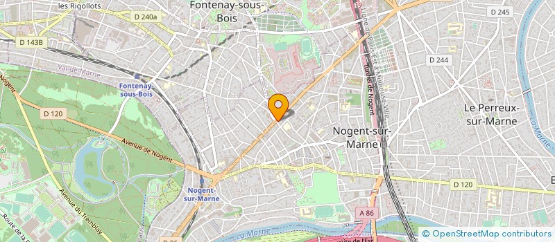 localisation de l'entreprise AS 11 MARKET à NOGENT-SUR-MARNE
