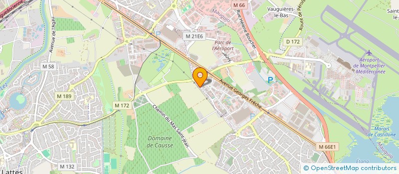 localisation de l'entreprise AS 2 PIQUE à LATTES