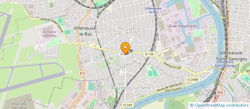 localisation de l'entreprise AS 2000 à VILLENEUVE-LE-ROI