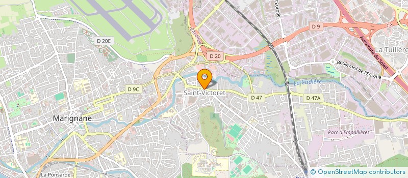 localisation de l'entreprise AS 24 SECURITE à SAINT-VICTORET