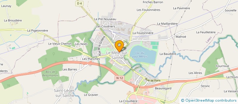 localisation de l'entreprise AS 3000 à LE MELE-SUR-SARTHE