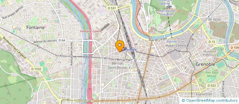 localisation de l'entreprise AS  GRENOBLE