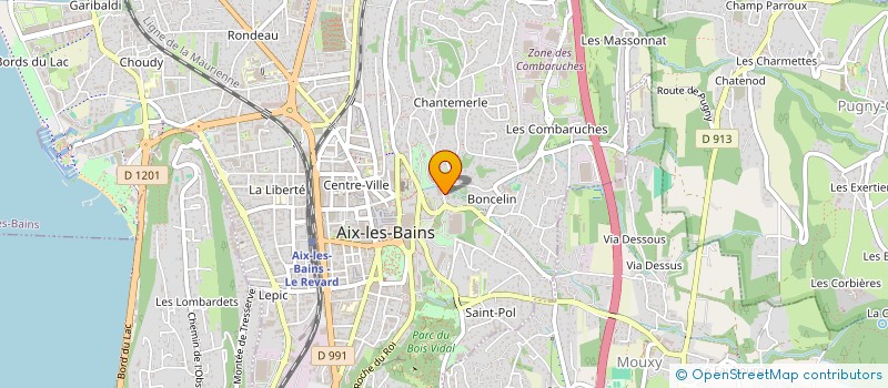 localisation de l'entreprise AS 3D-PLANS  AIX-LES-BAINS