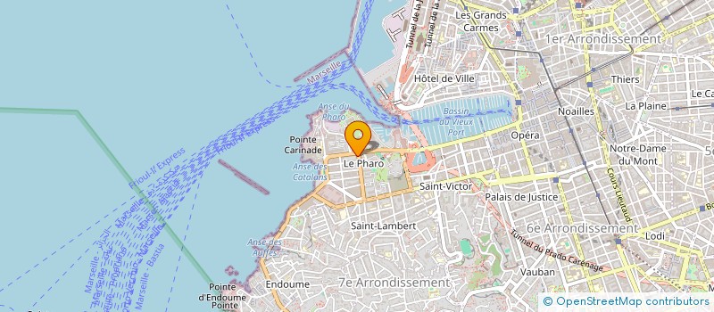 localisation de l'entreprise AS à MARSEILLE
