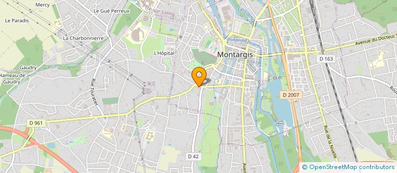 localisation de l'entreprise AS à MONTARGIS