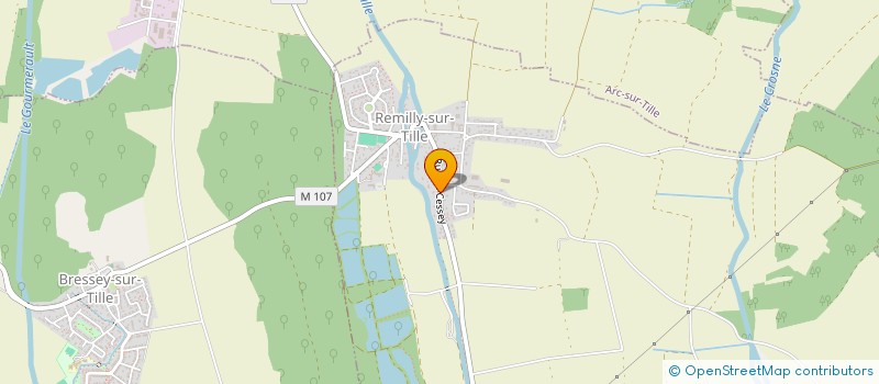 localisation de l'entreprise AS  REMILLY-SUR-TILLE
