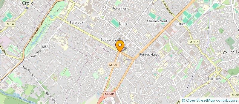 localisation de l'entreprise AS AGENCY  ROUBAIX