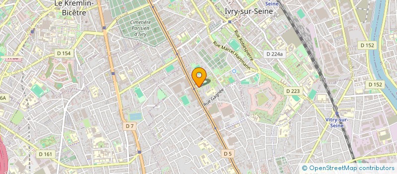 localisation de l'entreprise AS ALEGROS SERVICIOS à IVRY-SUR-SEINE