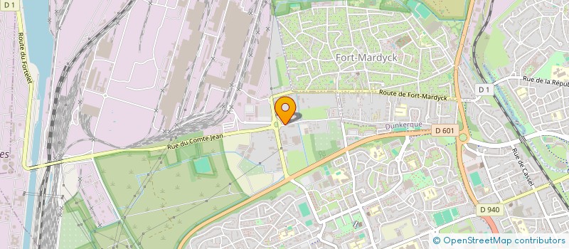 localisation de l'entreprise AS ARMATURES  GRANDE-SYNTHE