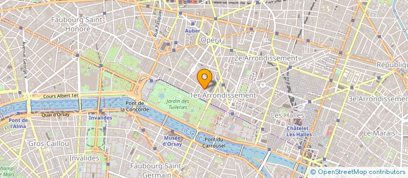 localisation de l'entreprise AS ART AMENAGEMENTS ASSOCIES à PARIS