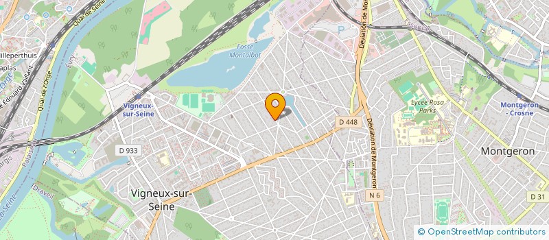 localisation de l'entreprise AS AUTO à VIGNEUX-SUR-SEINE