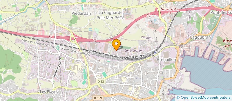 localisation de l'entreprise AS AUTO  LA SEYNE-SUR-MER