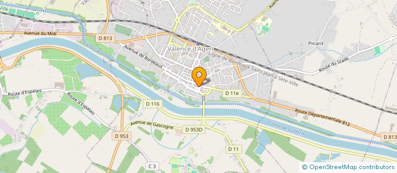 localisation de l'entreprise AS AUTO LOCATION à VALENCE