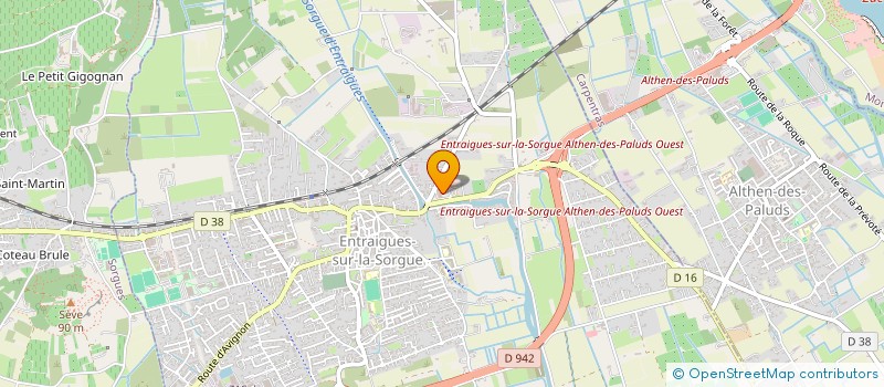 localisation de l'entreprise AS AUTO PARTS  ENTRAIGUES-SUR-LA-SORGUE