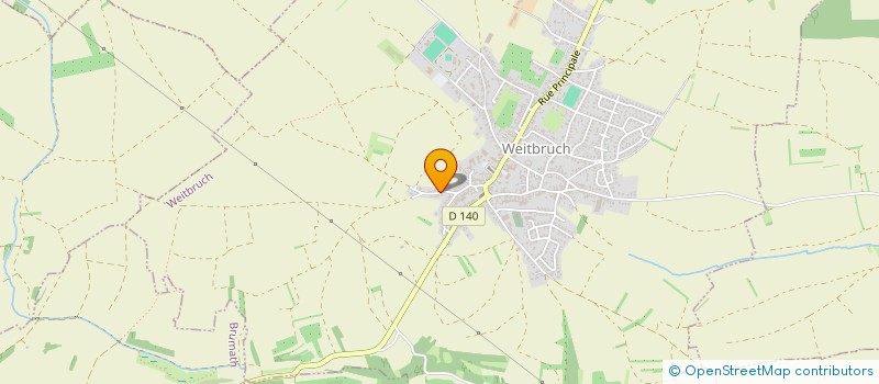 localisation de l'entreprise AS AUTOMOBILE  WEITBRUCH