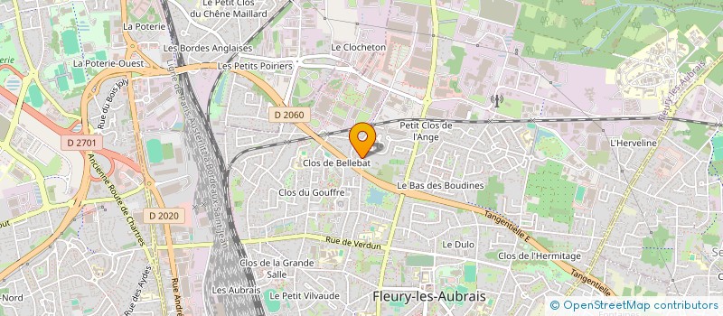 localisation de l'entreprise AS AUTOMOBILES à FLEURY-LES-AUBRAIS