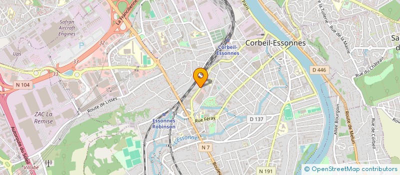localisation de l'entreprise AS BAT à CORBEIL-ESSONNES