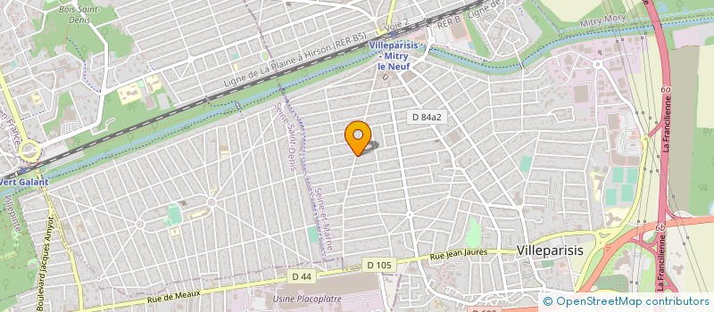 localisation de l'entreprise AS BAT à VILLEPARISIS