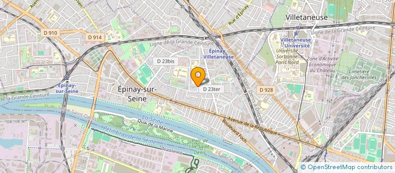 localisation de l'entreprise AS BAT à EPINAY-SUR-SEINE
