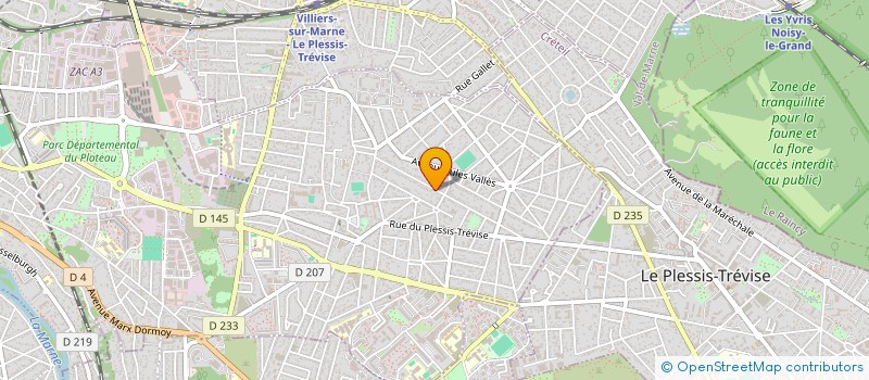 localisation de l'entreprise AS BAT à CHAMPIGNY-SUR-MARNE