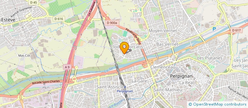 localisation de l'entreprise AS BATI 66  PERPIGNAN