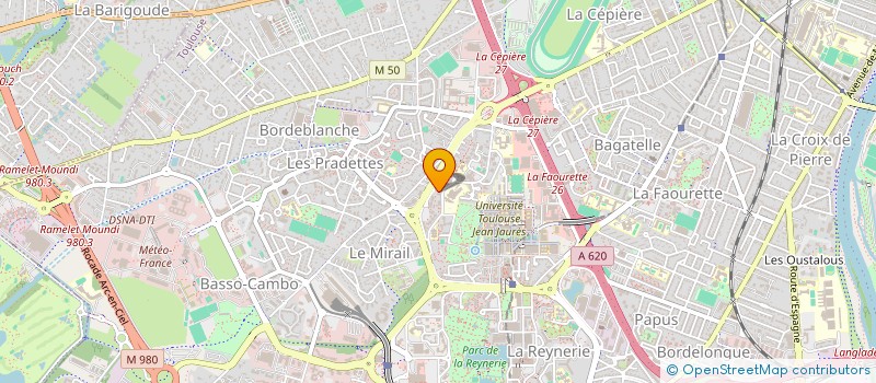 localisation de l'entreprise AS BATIMENT 31 à TOULOUSE