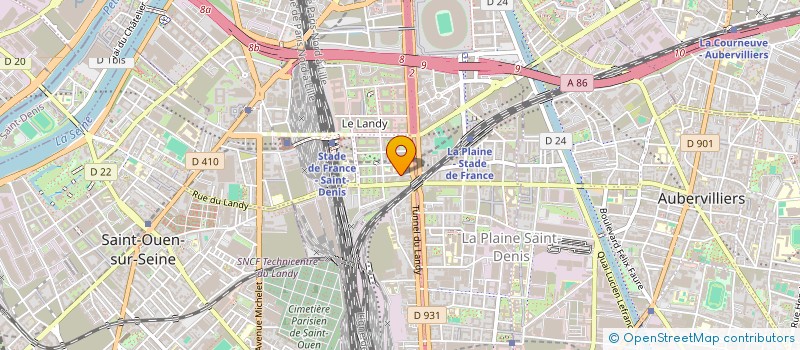 localisation de l'entreprise AS BATIMENT  SAINT-DENIS