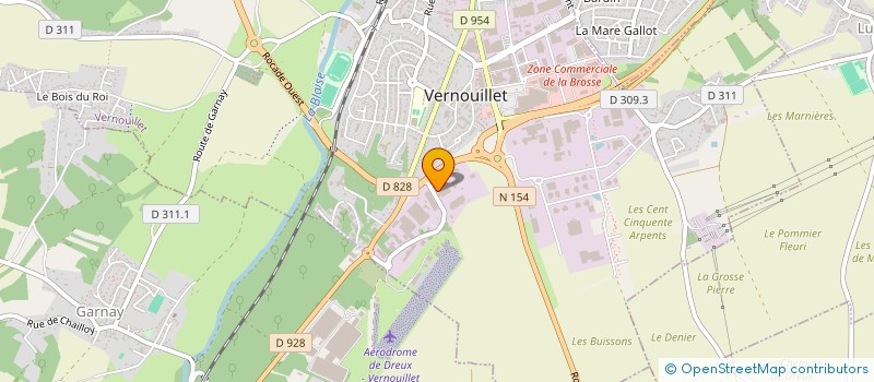 localisation de l'entreprise AS BATIMENT à VERNOUILLET