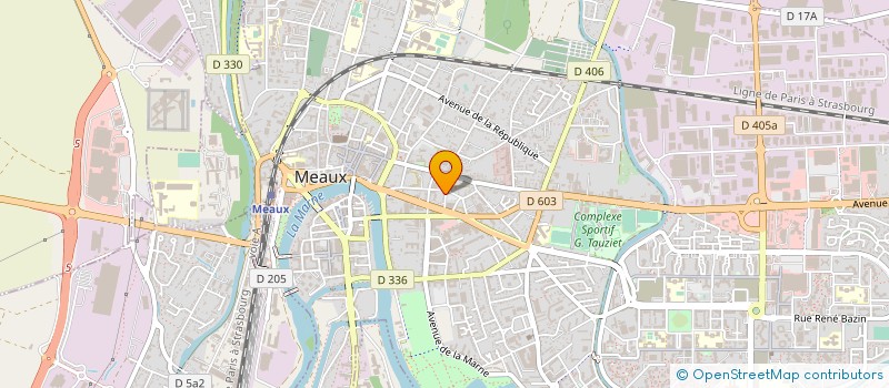 localisation de l'entreprise AS BATIMENT à MEAUX