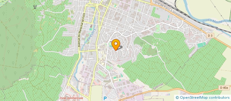 localisation de l'entreprise AS BATIMENT  EPERNAY