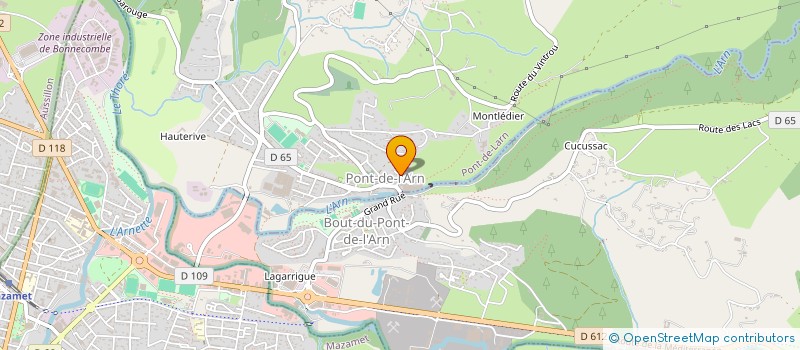 localisation de l'entreprise AS BATIMENT EURL à PONT-DE-LARN