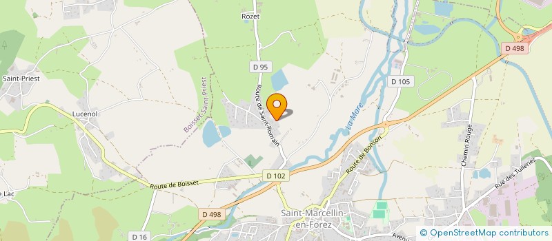 localisation de l'entreprise AS BESOIN  SAINT-MARCELLIN-EN-FOREZ