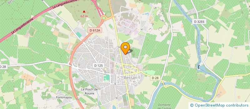 localisation de l'entreprise AS BESSAN TAMBOURIN  BESSAN