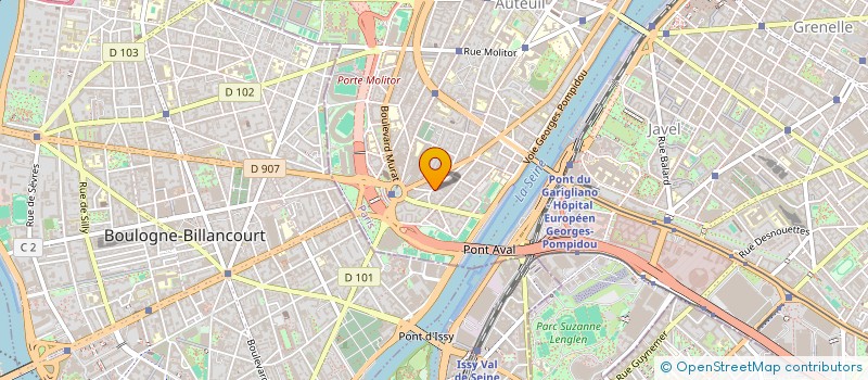 localisation de l'entreprise AS BETECH à PARIS
