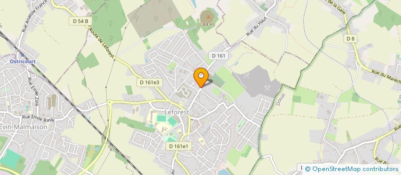 localisation de l'entreprise AS BOIS CONSTRUCTION  LEFOREST