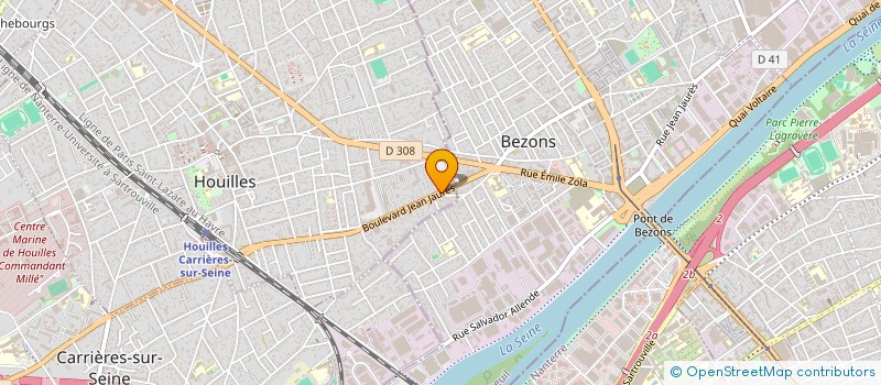 localisation de l'entreprise AS BORGUINHAS DO NORTE  HOUILLES