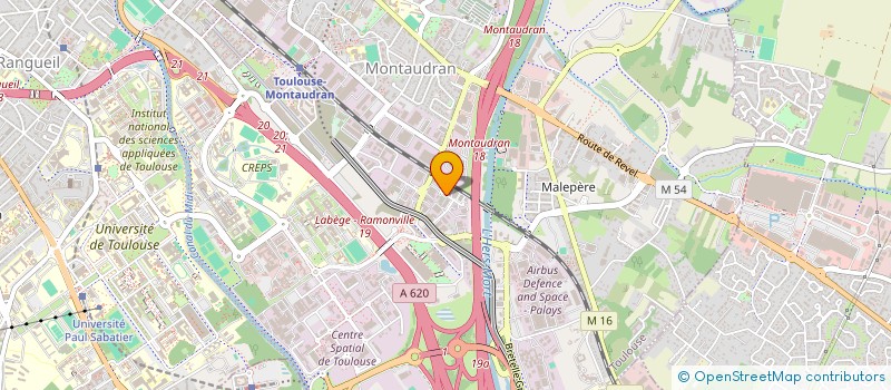 localisation de l'entreprise AS BOXING à TOULOUSE