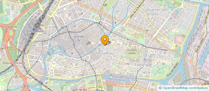 localisation de l'entreprise AS BTP à STRASBOURG