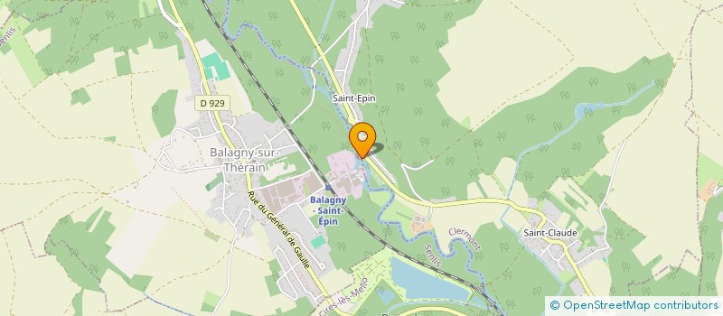 localisation de l'entreprise AS BURY PAINTBALL  BURY