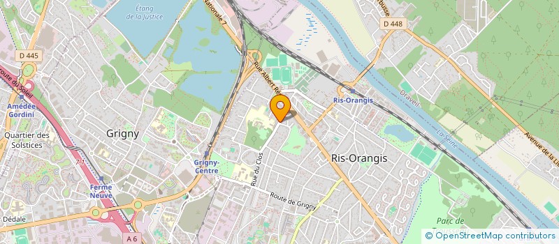 localisation de l'entreprise AS CA RIS à RIS-ORANGIS