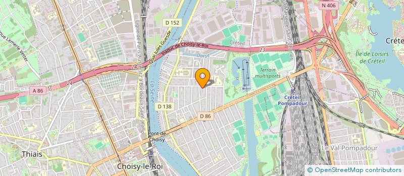 localisation de l'entreprise AS CAB à CHOISY-LE-ROI