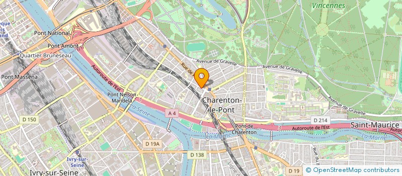 localisation de l'entreprise AS CAPITAL  CHARENTON-LE-PONT