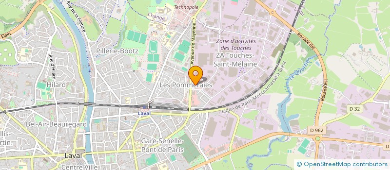 localisation de l'entreprise AS CARIE  LAVAL