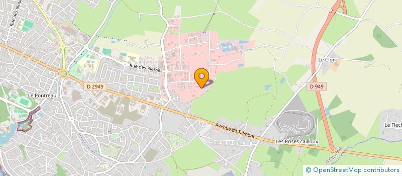 localisation de l'entreprise AS CLEAN à LES SABLES-D'OLONNE