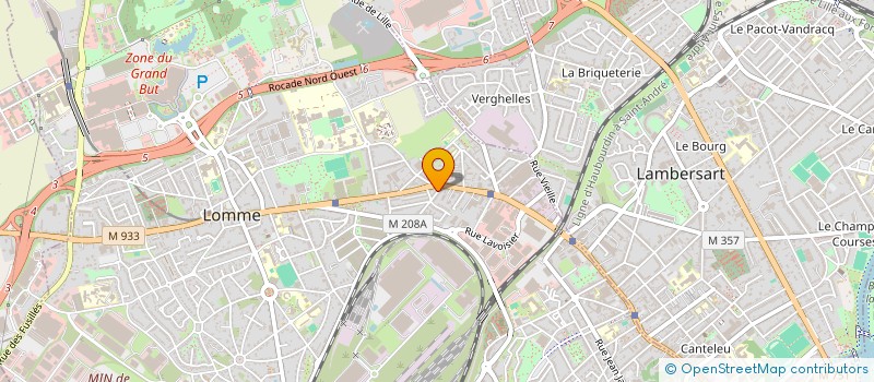 localisation de l'entreprise AS COEUR à LILLE